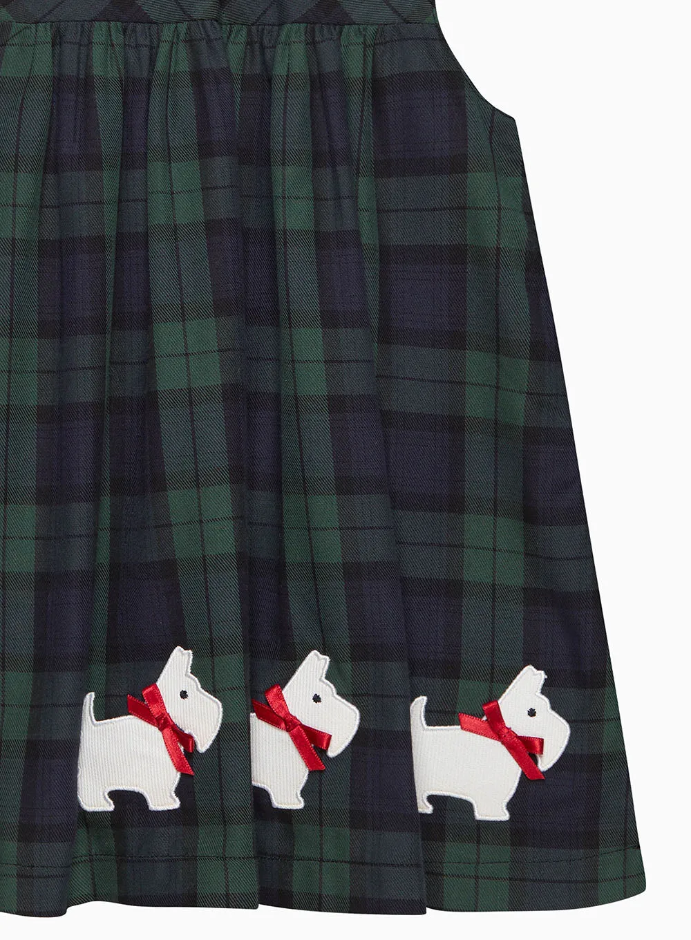 Baby Scottie Tartan Pinafore