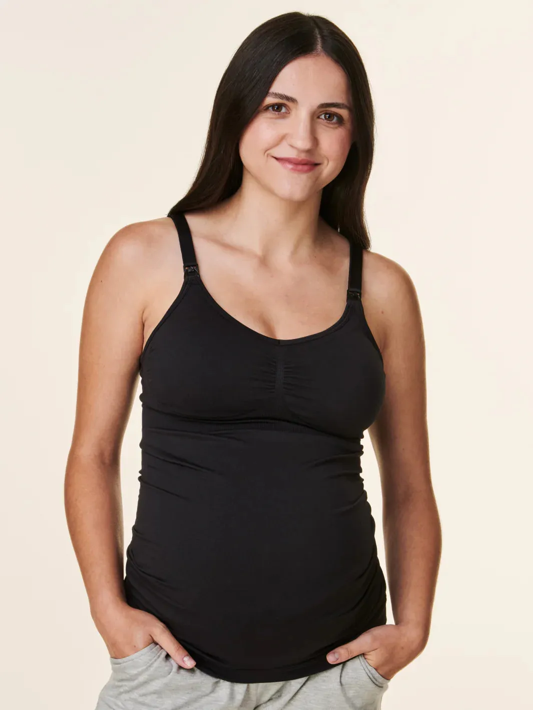 Basics Slimming Maternity   Nursing Cami