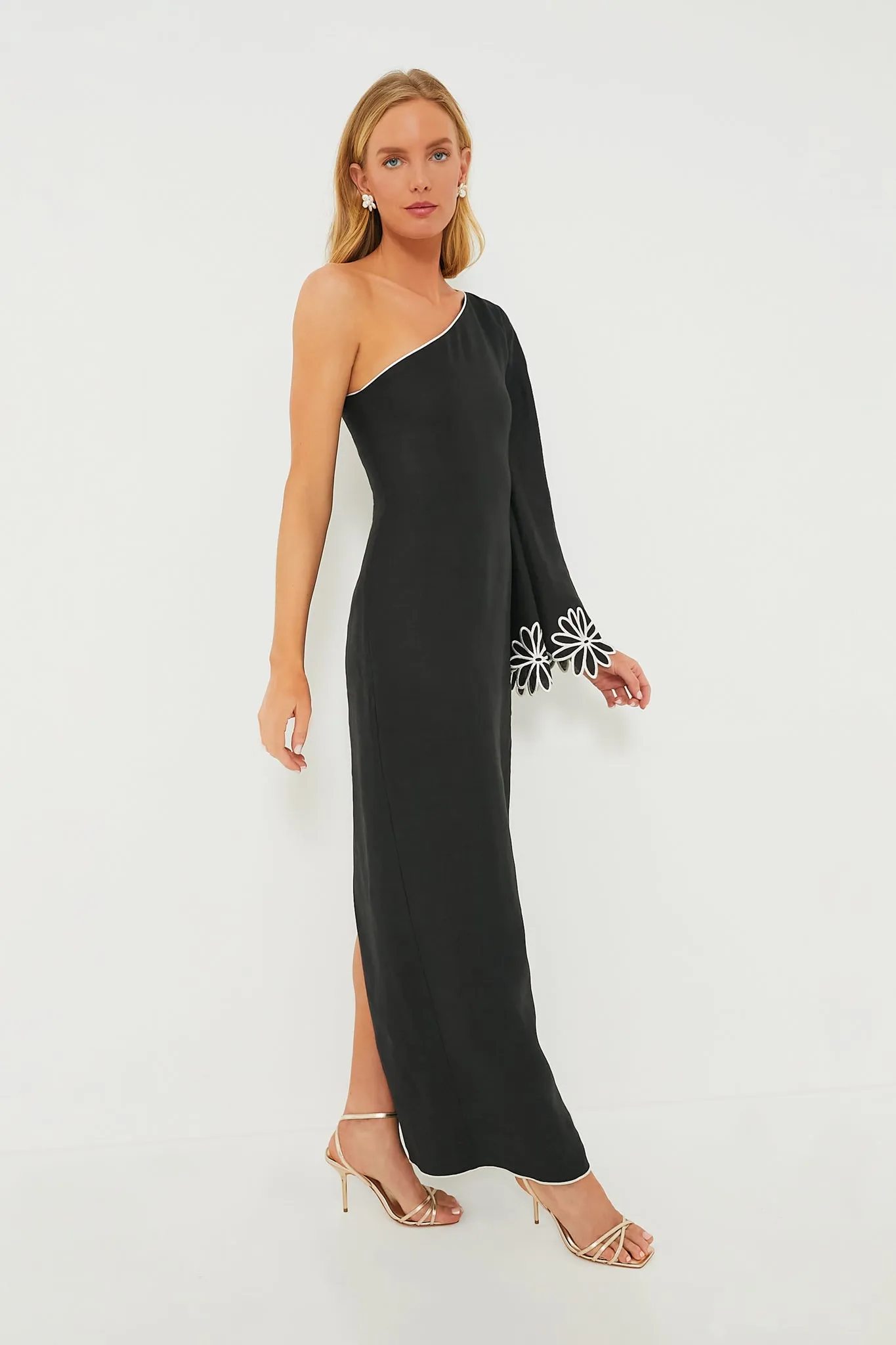 Black Serena Maxi Dress