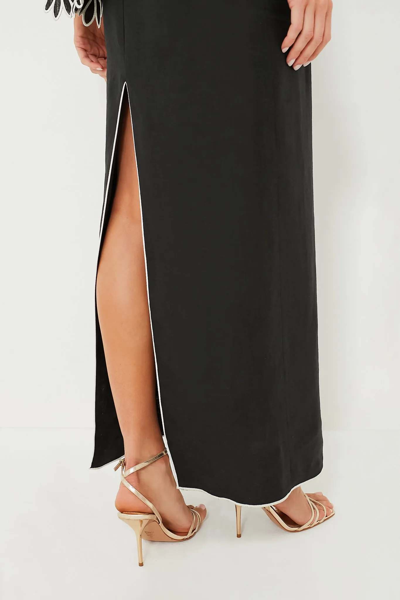 Black Serena Maxi Dress
