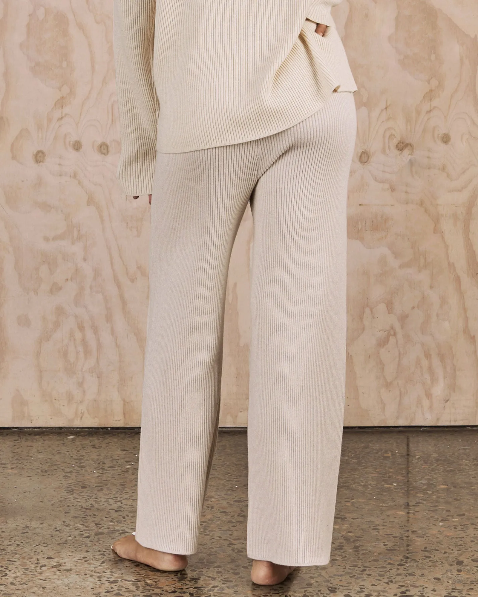 Cecil Maternity Loungewear Pants in Cream
