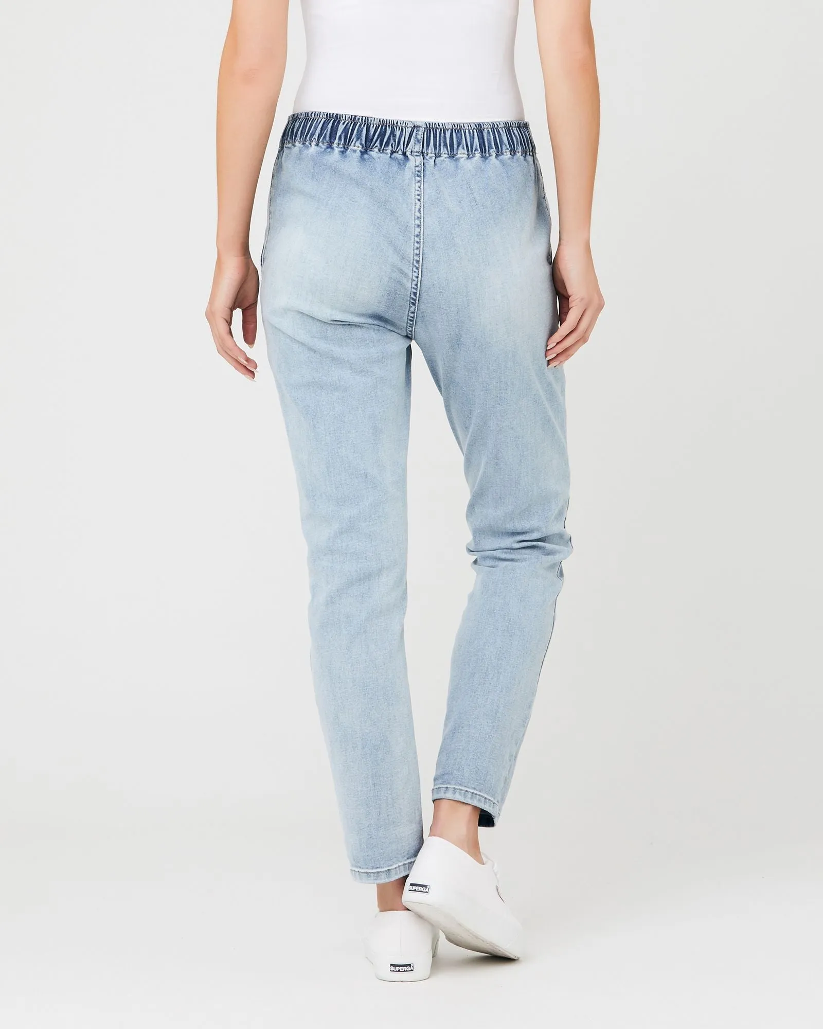 Denim Jogger Light Blue