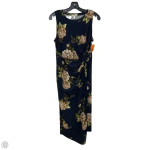 Dress Casual Midi By Clothes Mentor In Floral Print, Size: M