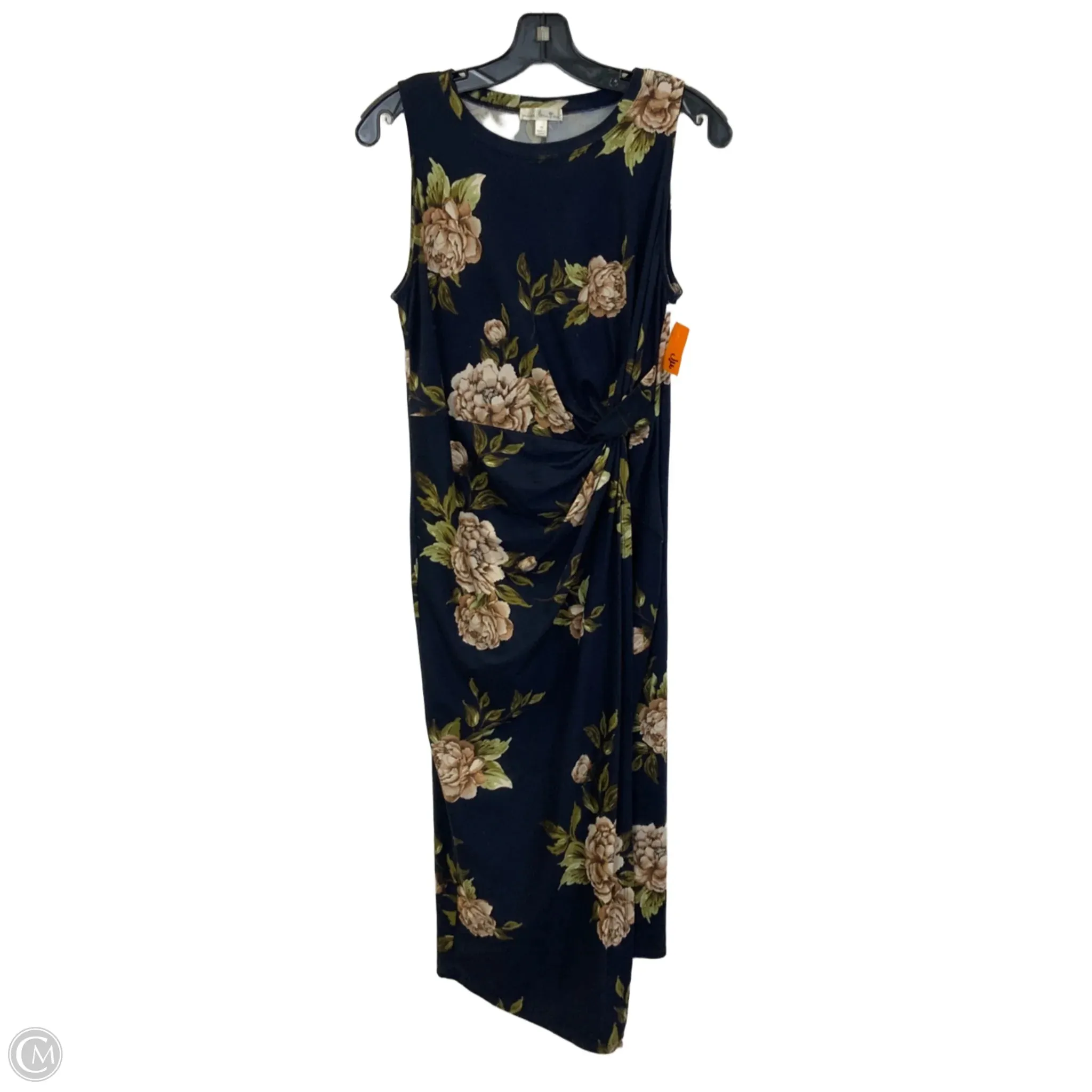 Dress Casual Midi By Clothes Mentor In Floral Print, Size: M