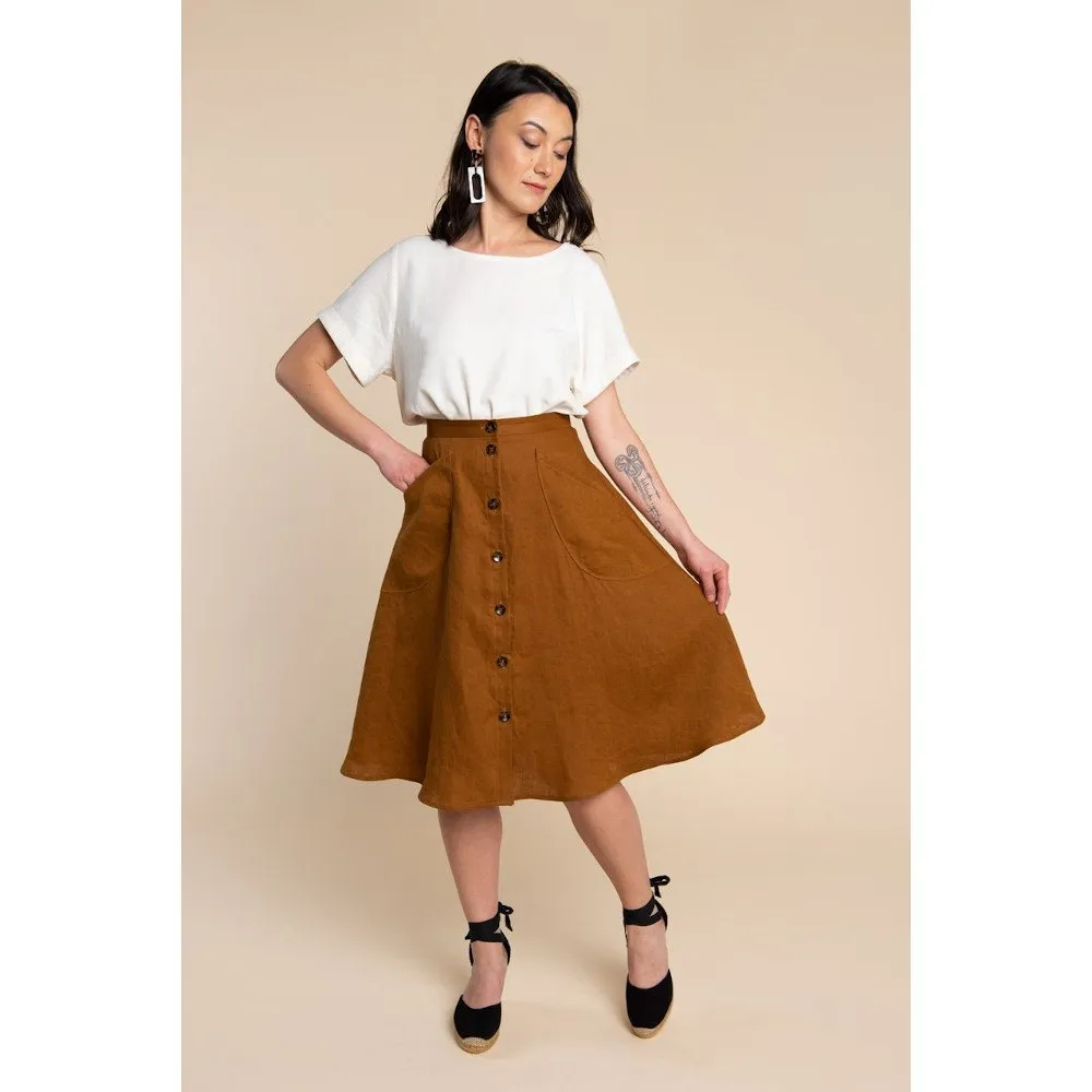 Fiore Skirt Pattern, Closet Core Patterns