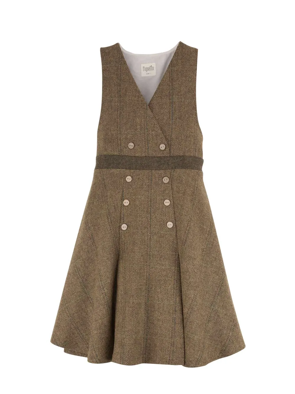 Green Check Dress