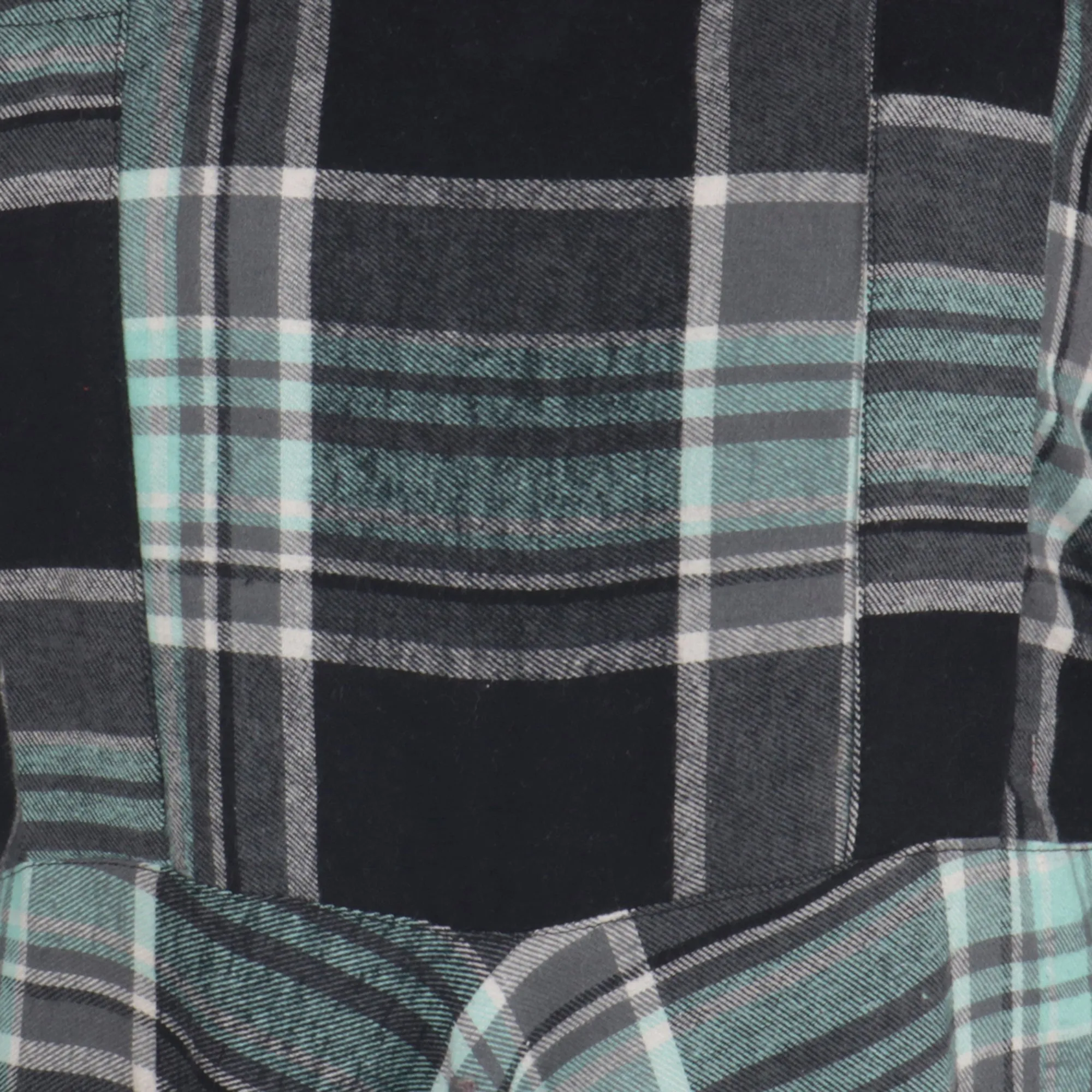 Green Checked Woollen Dress
