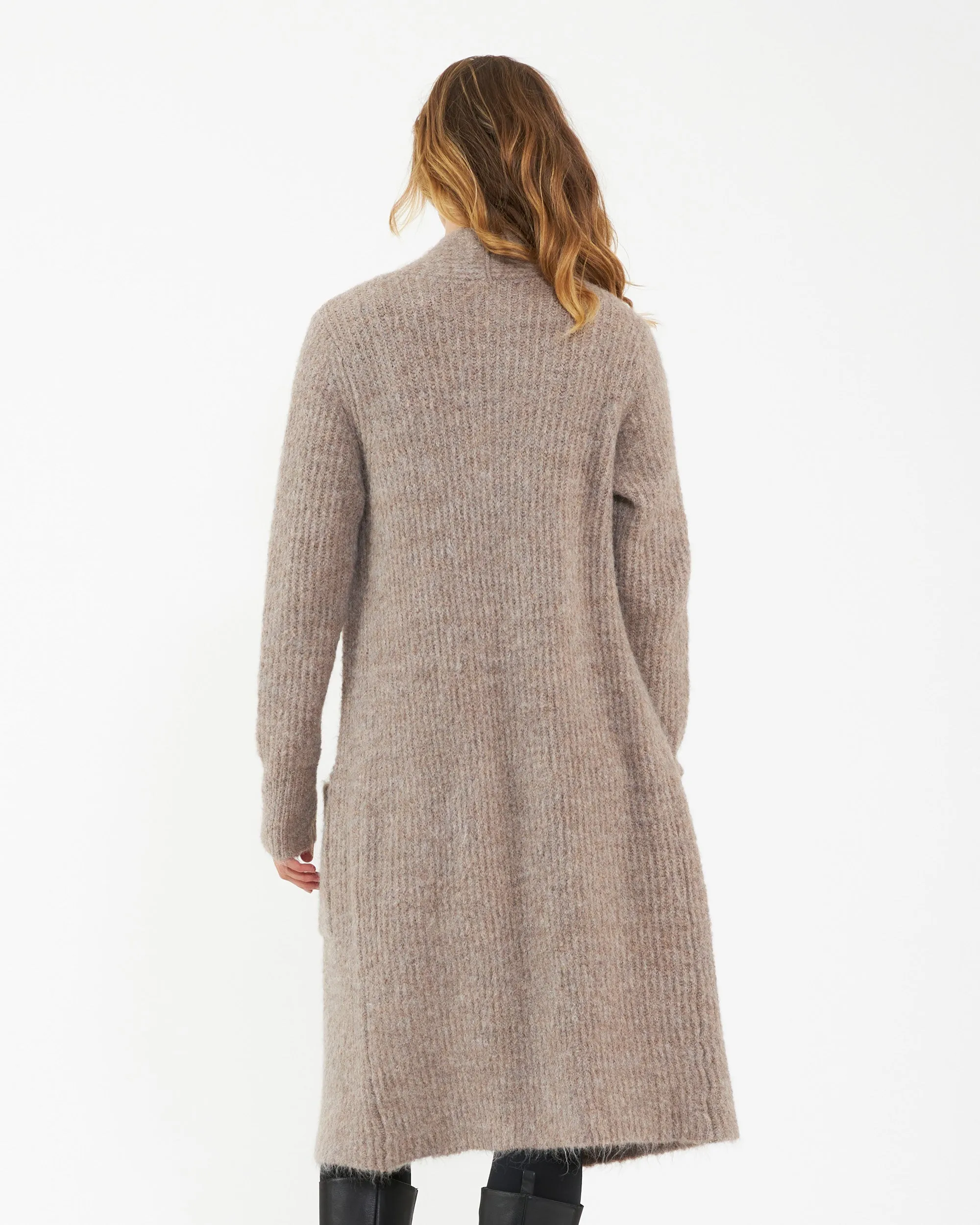 Helen Knit Cardigan Mocha
