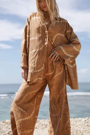 IN WONDER TIEDYE SHIRT - TAN