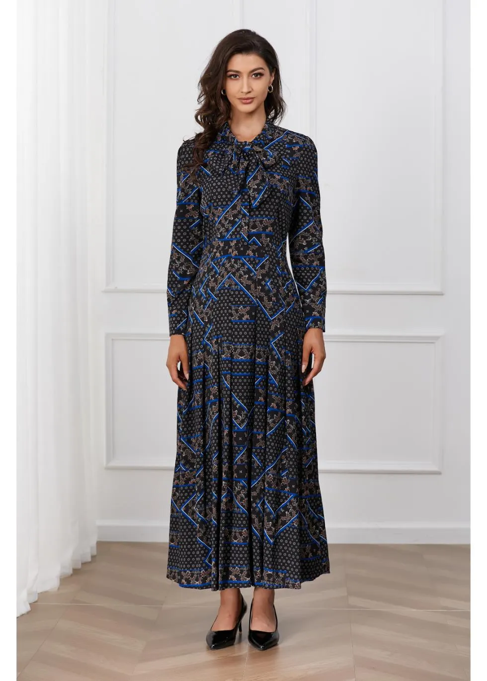 Moonlit Garden Midi Dress