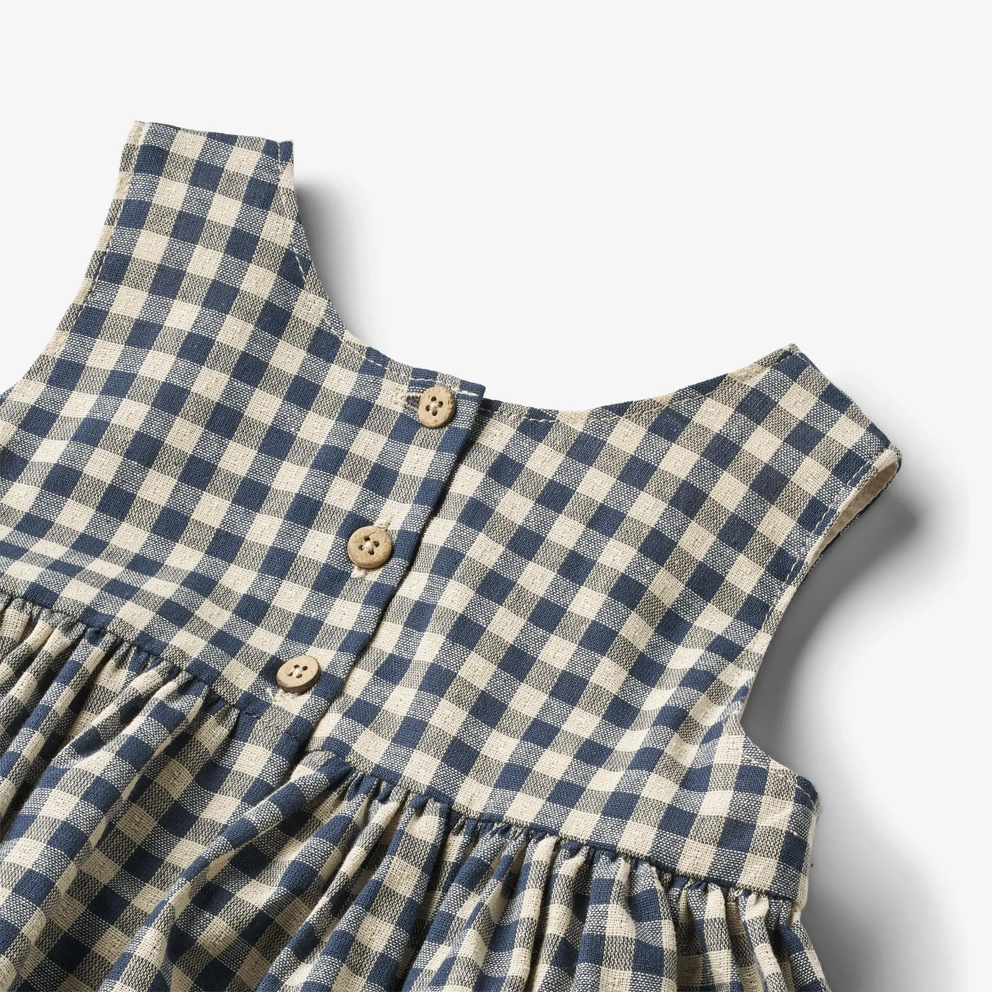 Pinafore Wrinkles Sienna - blue check