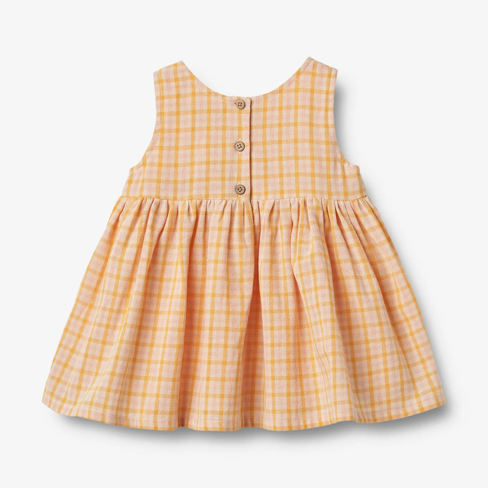 Pinafore Wrinkles Sienna - yellow check