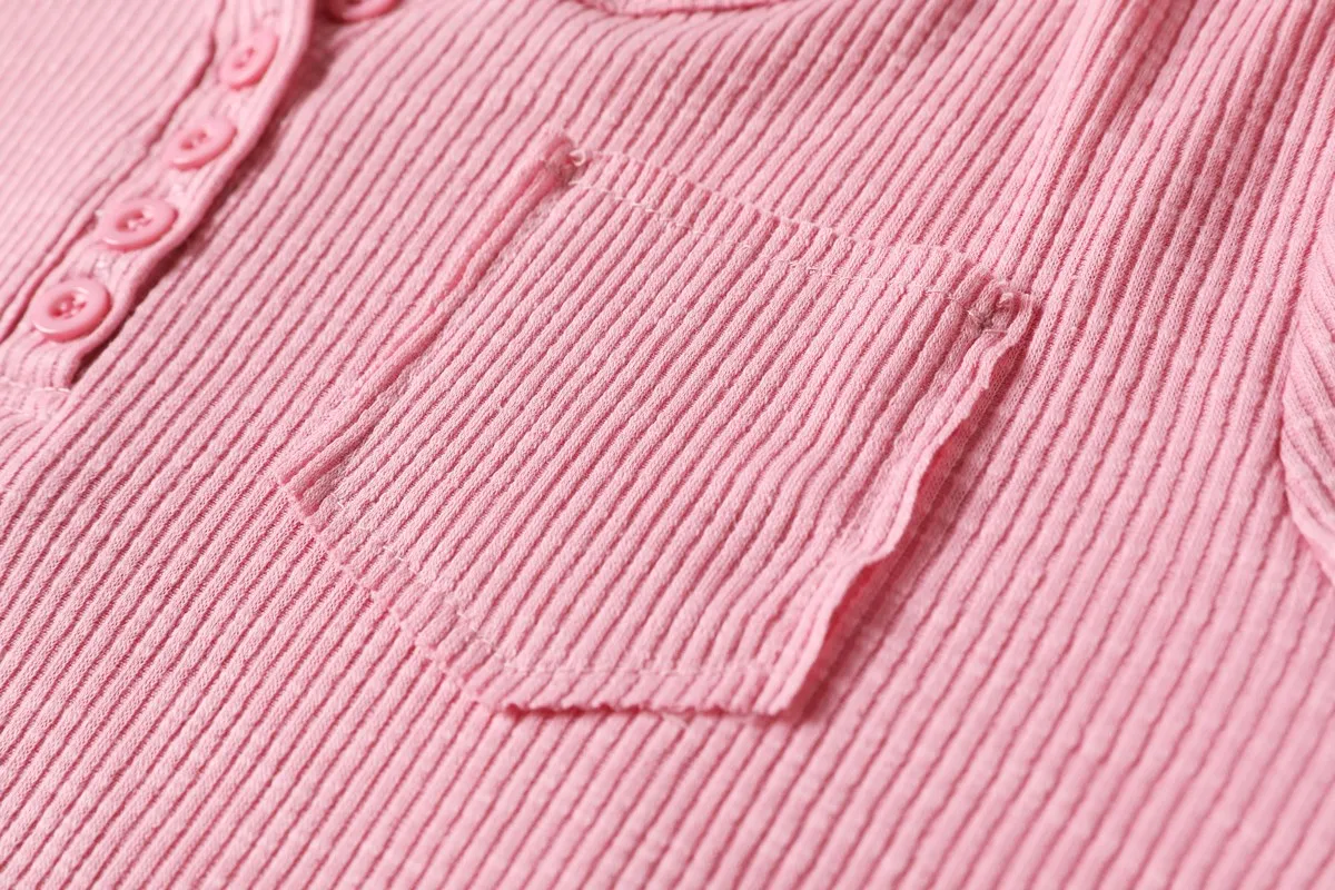 Plus Size Henley T Shirt Top