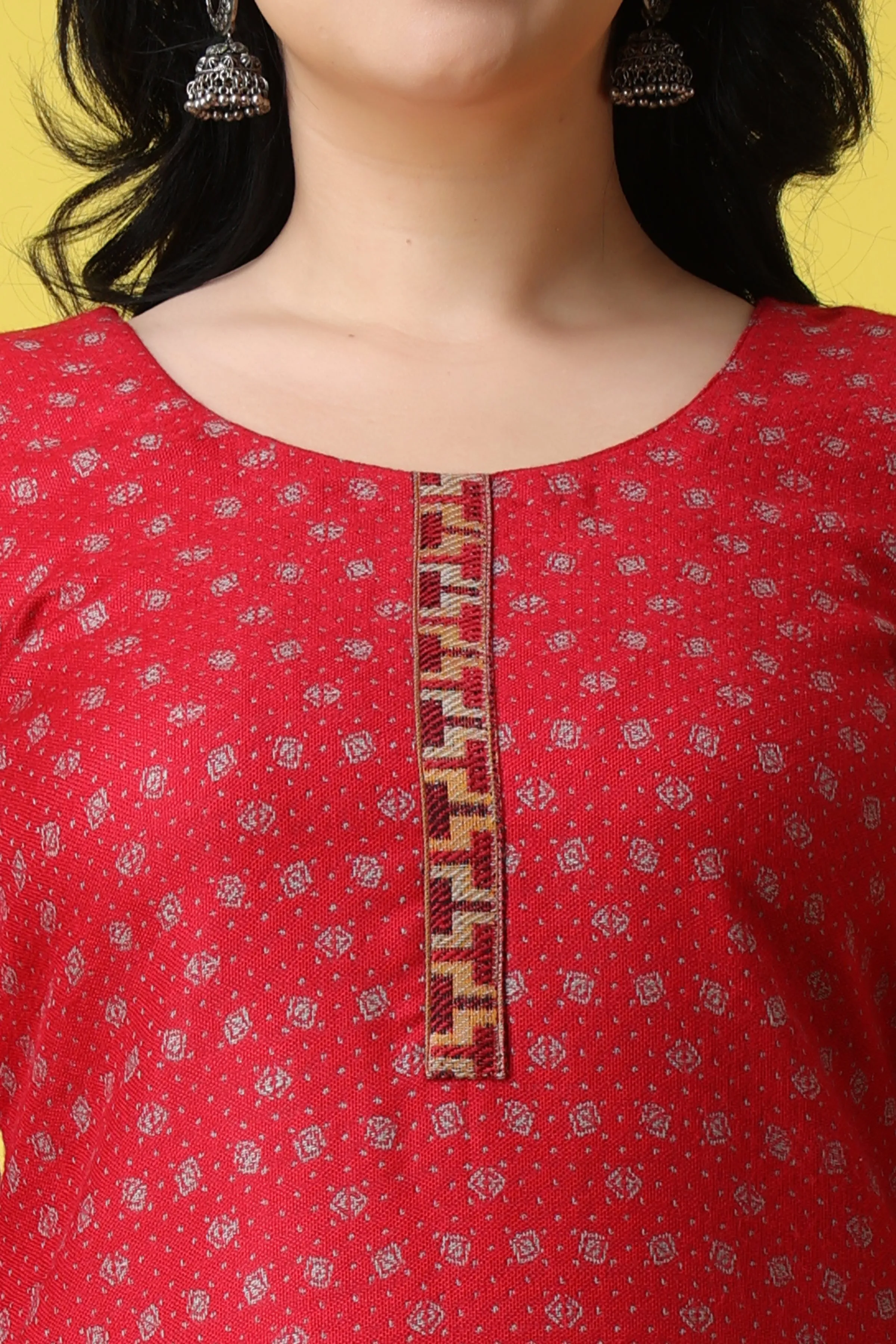Spicy Touch Woollen Kurta